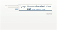 Desktop Screenshot of hro.mcpsmd.org